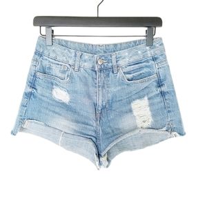 H&M Divided | distressed cut off Jean short with raw hem Size 4